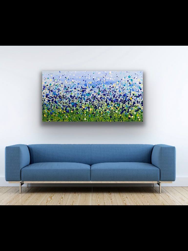 Original Abstract Painting by Sally Oasis 