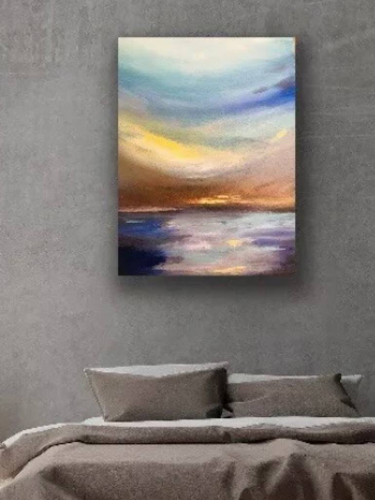 Original Abstract Painting by Sally Oasis 