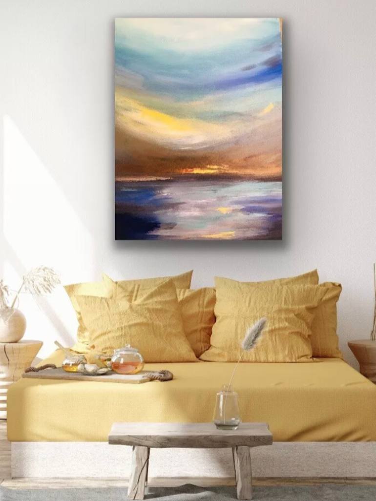 Original Abstract Painting by Sally Oasis 