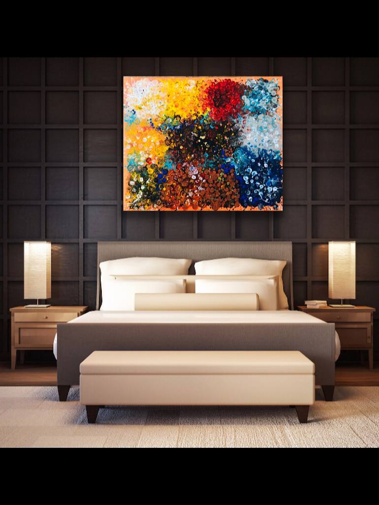 Original Abstract Painting by Sally Oasis 