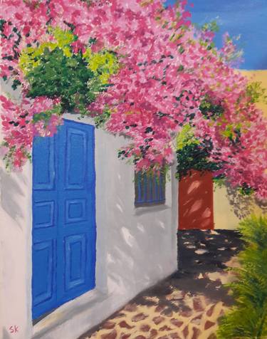 Original Fine Art Home Painting by Sailaja Kalavagunta