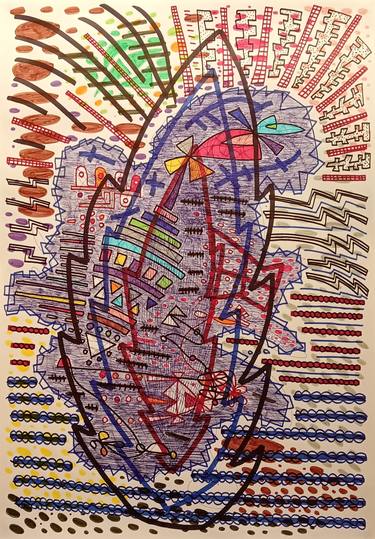 Original Abstract Drawings by Juan Gonzalez Iglesias