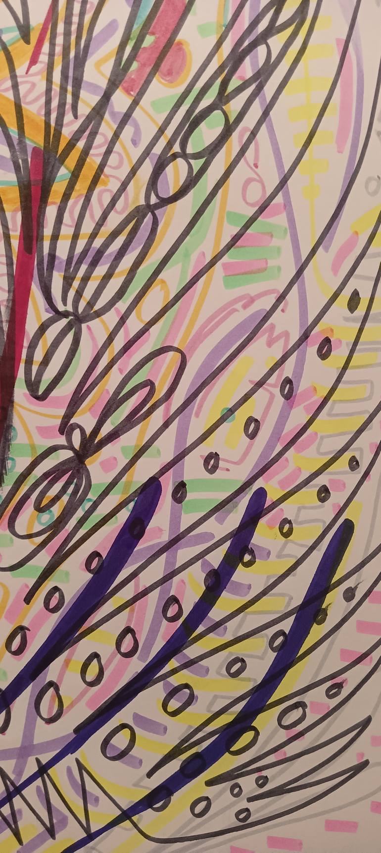Original Abstract Expressionism Abstract Painting by Juan Gonzalez Iglesias