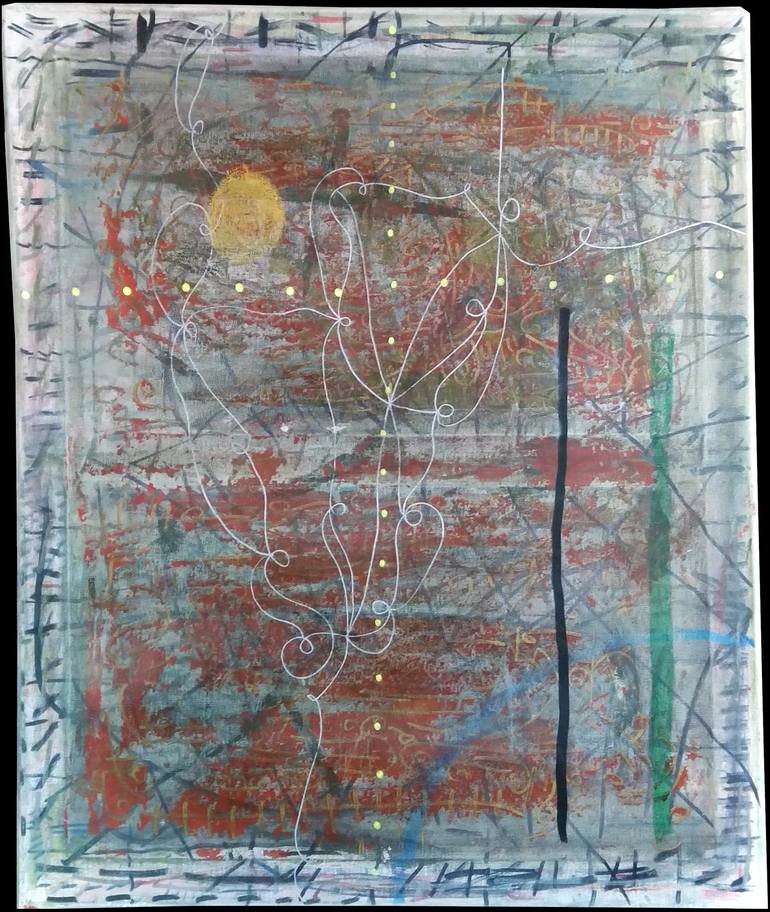 Original Abstract Expressionism Abstract Paintings by Juan Gonzalez Iglesias