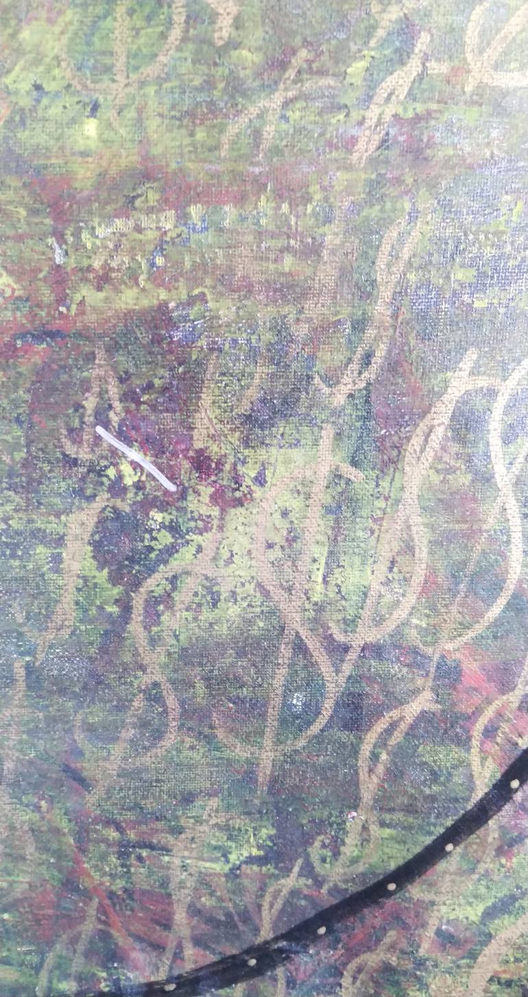 Original Abstract Expressionism Abstract Painting by Juan Gonzalez Iglesias