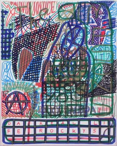 Original Abstract Expressionism Abstract Paintings by Juan Gonzalez Iglesias