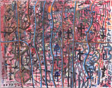 Original Abstract Expressionism Abstract Paintings by Juan Gonzalez Iglesias