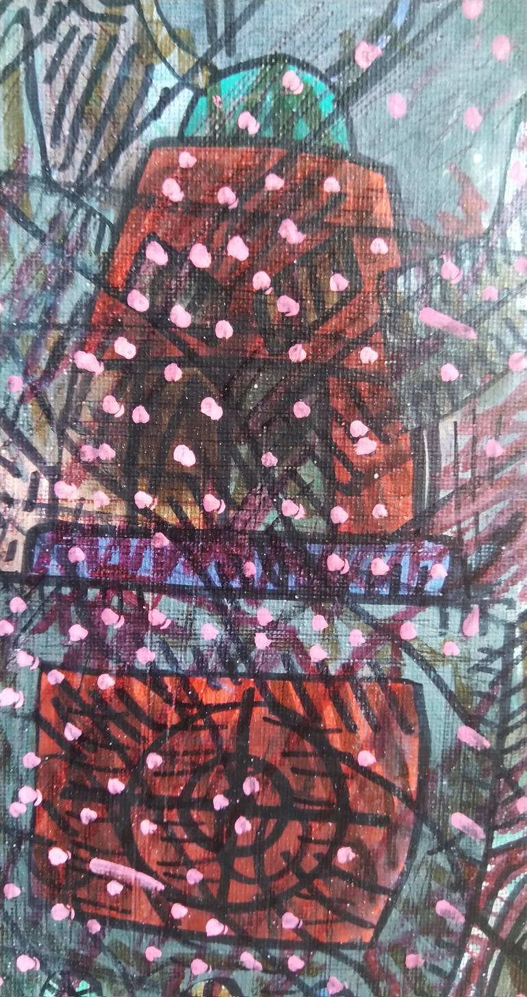 Original Abstract Expressionism Abstract Painting by Juan Gonzalez Iglesias