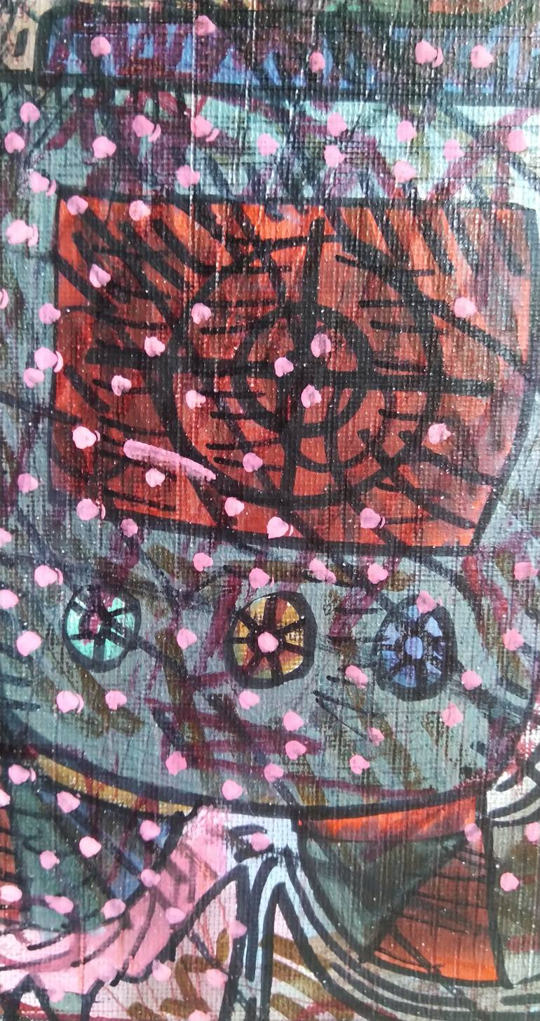 Original Abstract Expressionism Abstract Painting by Juan Gonzalez Iglesias