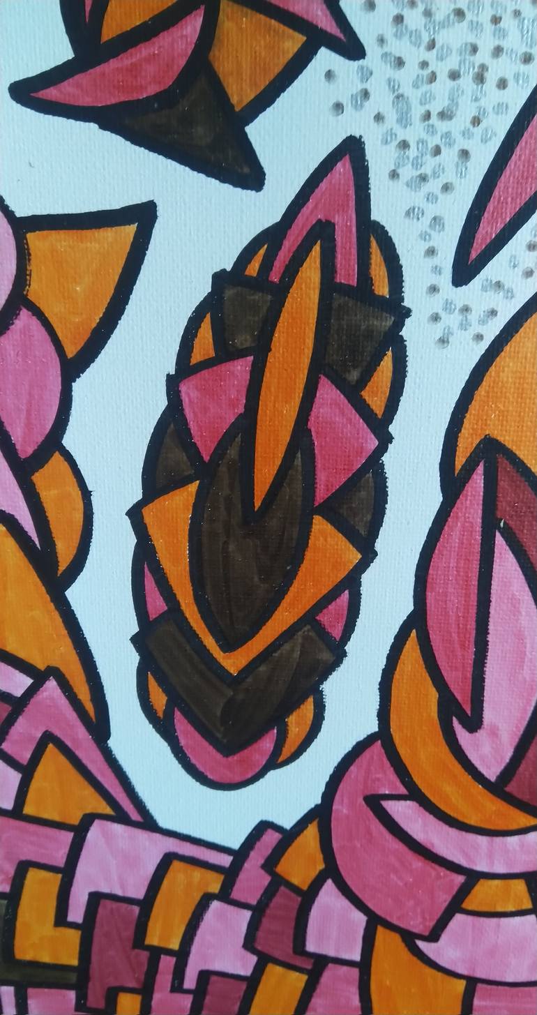 Original Abstract Religion Painting by Juan Gonzalez Iglesias