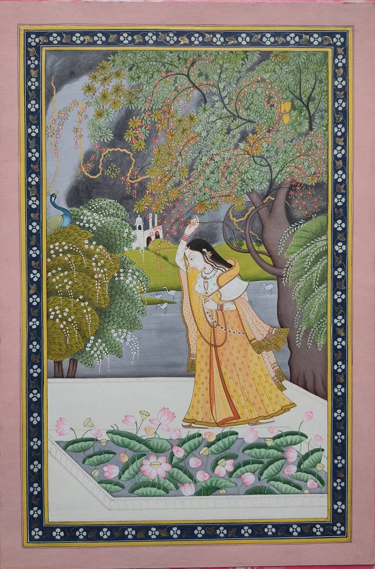 Original Women Painting by Aditya Saini
