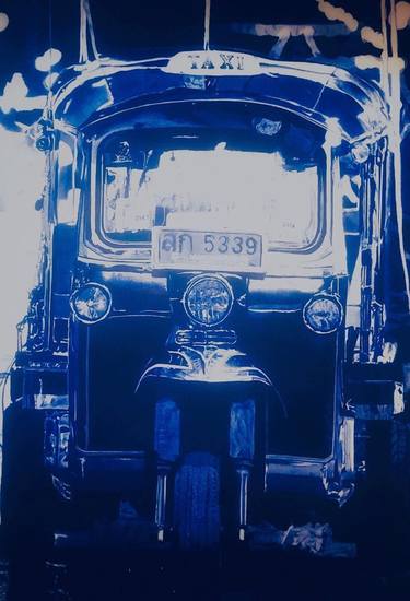 Original Photorealism Automobile Drawings by Jude Castel