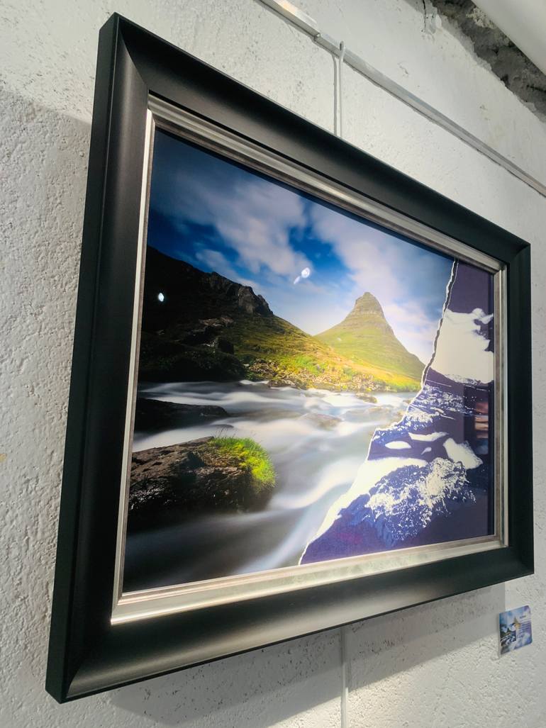 Original Photorealism Landscape Drawing by Jude Castel