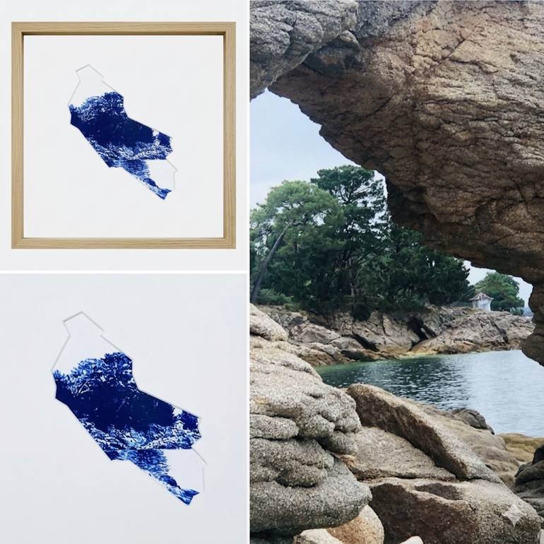 Original Realism Seascape Drawing by Jude Castel