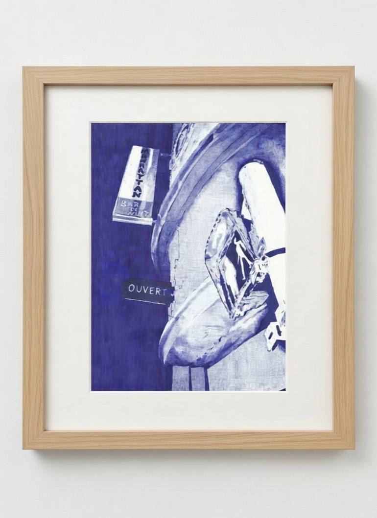 Original Realism Architecture Drawing by Jude Castel