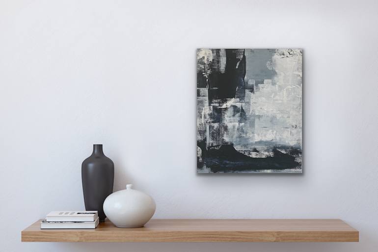 Original Abstract Expressionism Abstract Painting by Alice Lipping