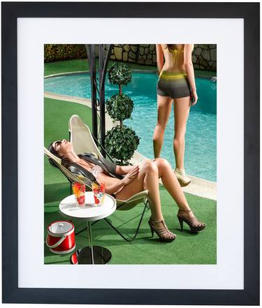 Women at Pool - Limited Edition of 25 thumb