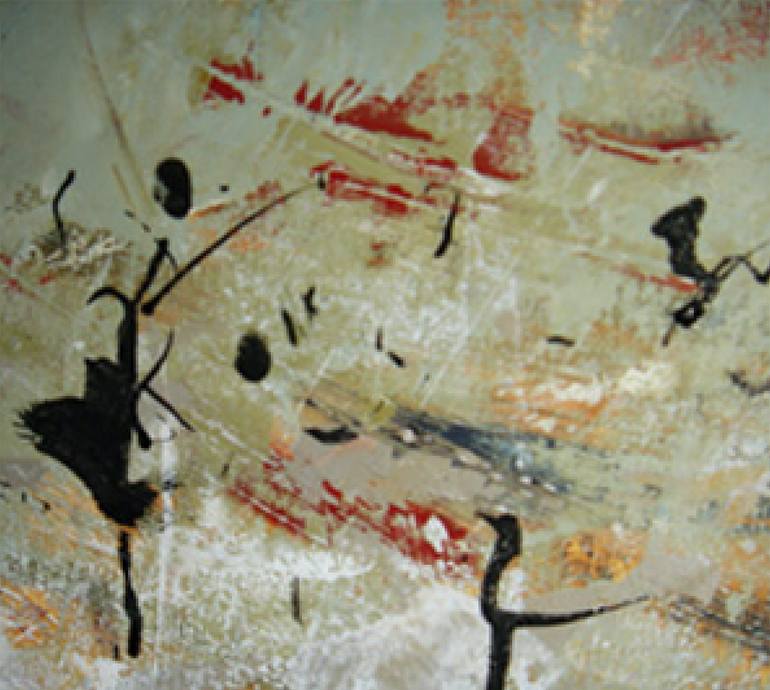 Original Conceptual People Painting by Irene Aranda