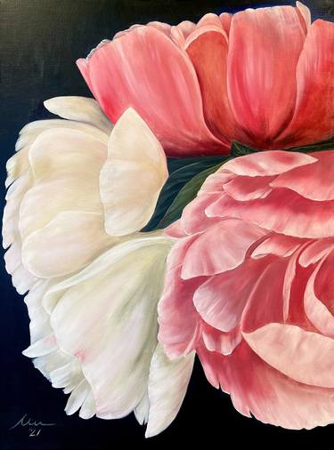 Print of Art Deco Floral Paintings by Anna Michelle Maurer