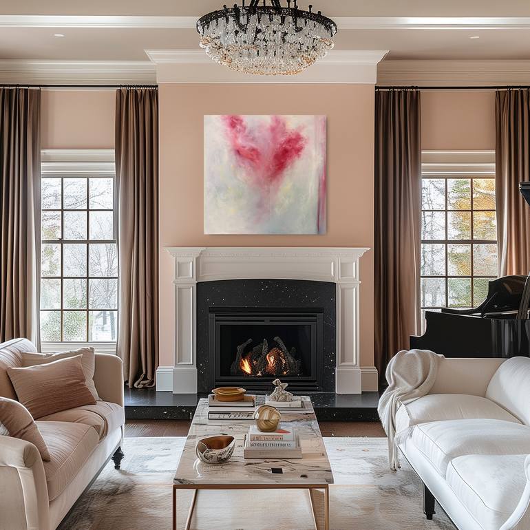 Original Abstract Expressionism Abstract Painting by Jennifer Baker