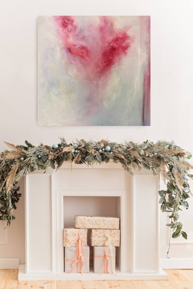 Original Abstract Expressionism Abstract Painting by Jennifer Baker