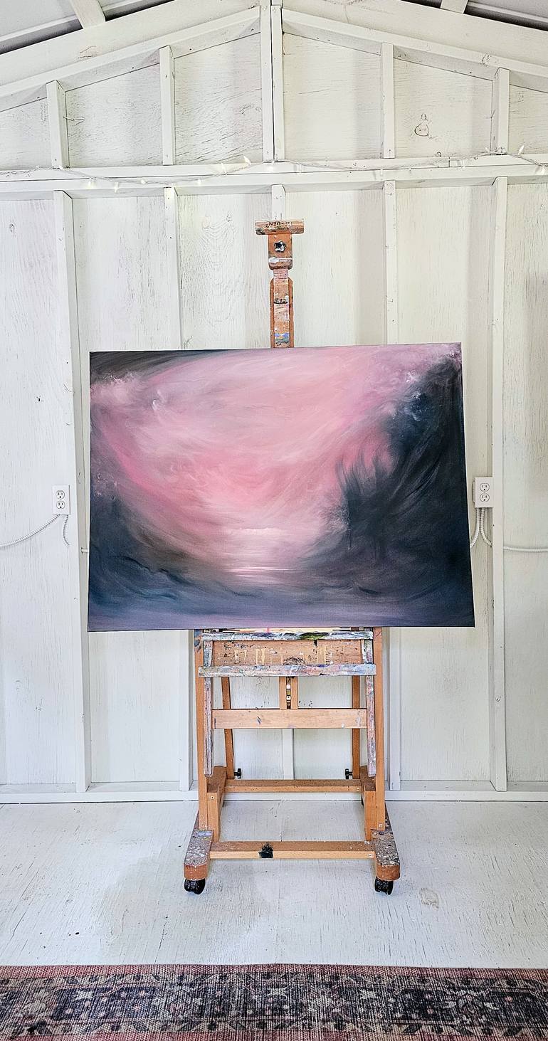 Original Abstract Expressionism Abstract Painting by Jennifer Baker