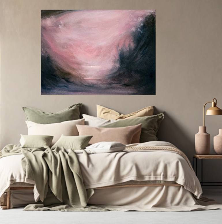 Original Abstract Expressionism Abstract Painting by Jennifer Baker