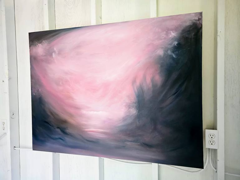 Original Abstract Expressionism Abstract Painting by Jennifer Baker