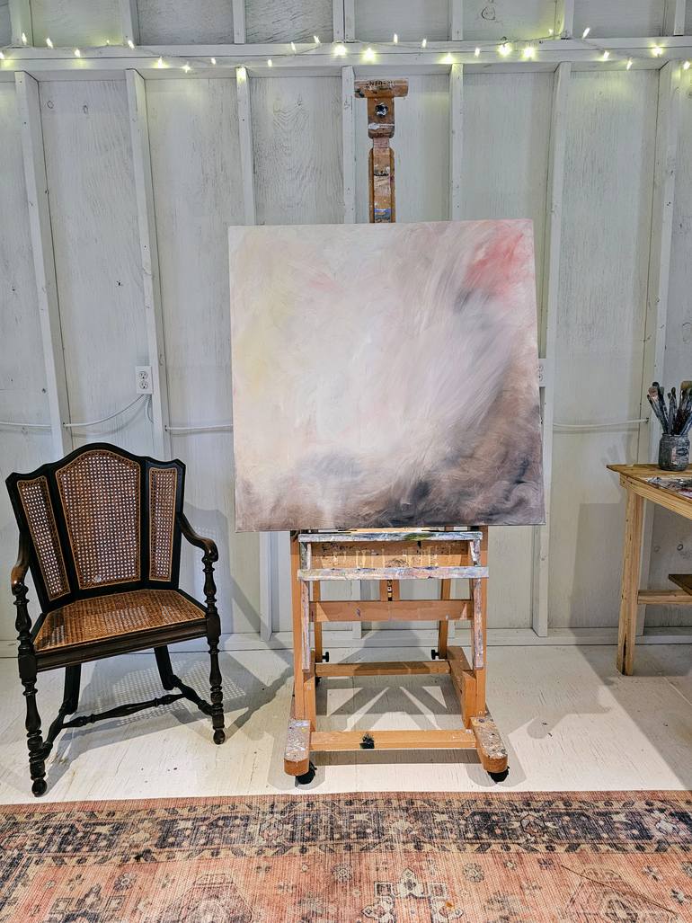 Original Abstract Expressionism Abstract Painting by Jennifer Baker