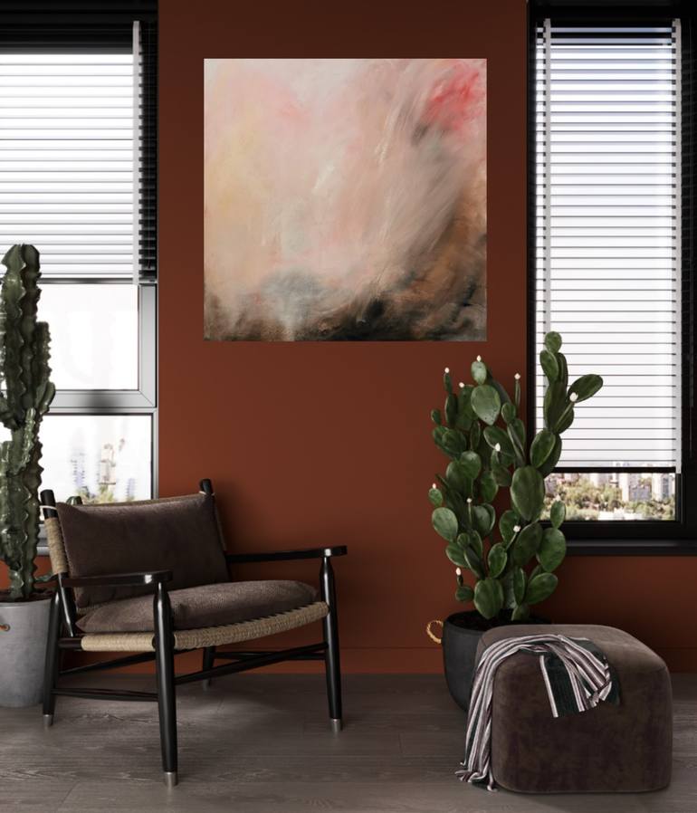 Original Abstract Expressionism Abstract Painting by Jennifer Baker