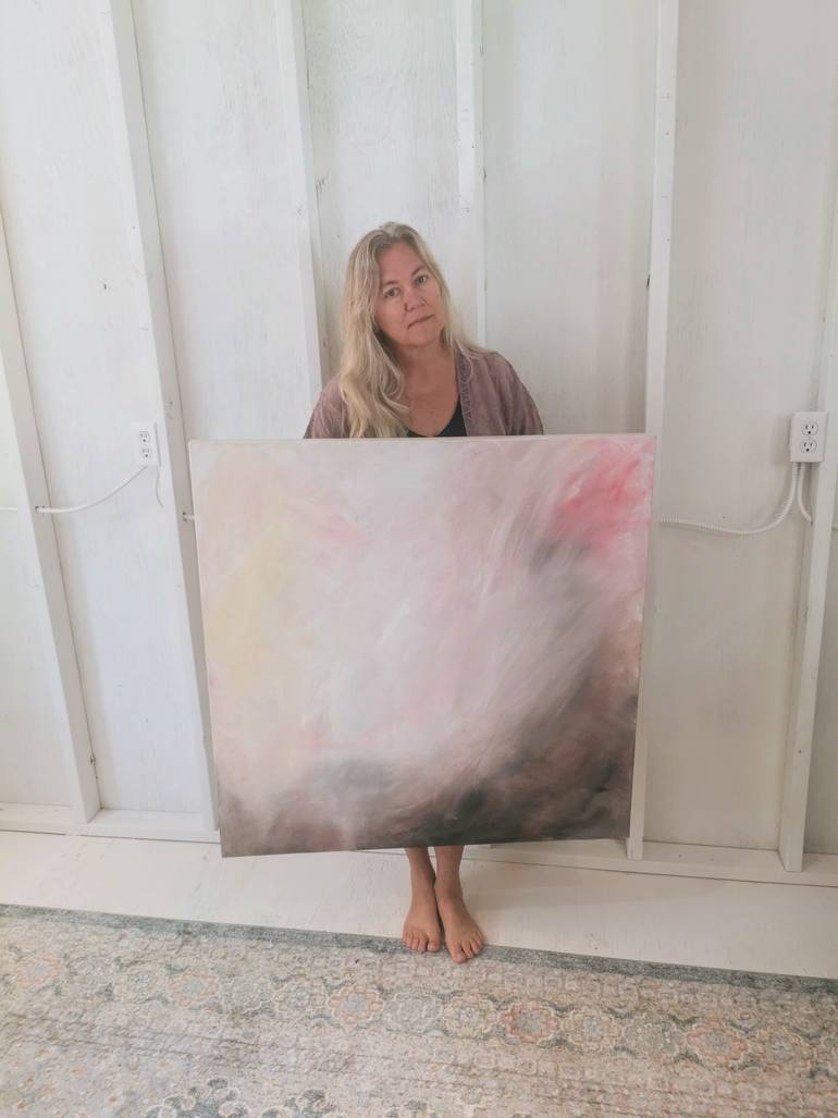 Original Abstract Expressionism Abstract Painting by Jennifer Baker