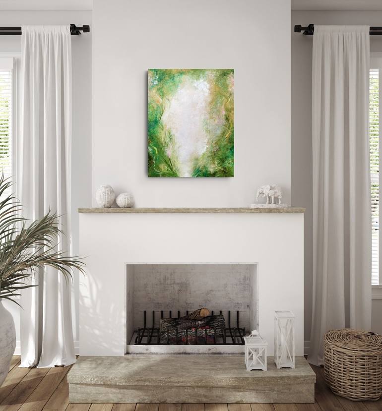Original Abstract Expressionism Abstract Painting by Jennifer Baker