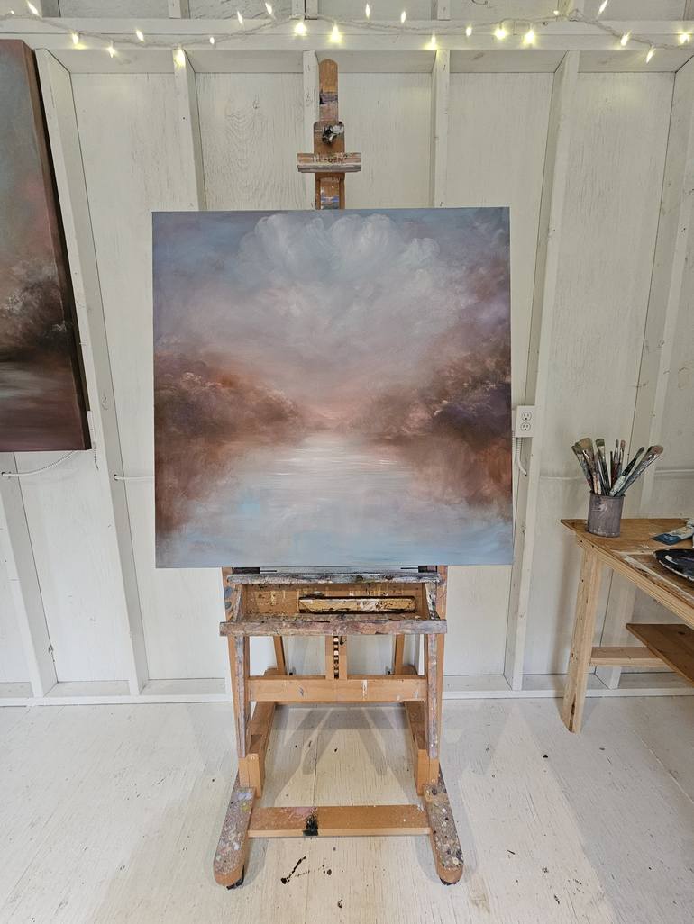Original Abstract Landscape Painting by Jennifer Baker