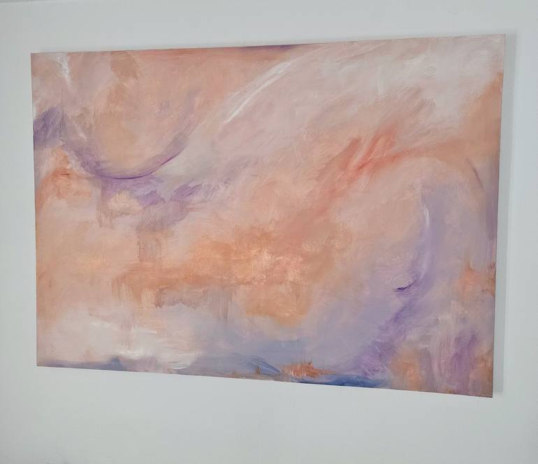 Original Abstract Expressionism Abstract Painting by Jennifer Baker