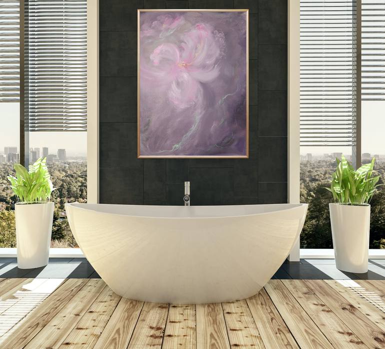 Original Contemporary Floral Painting by Jennifer Baker