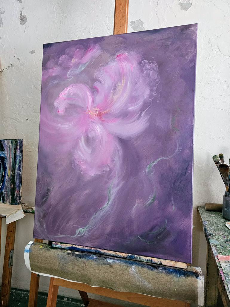 Original Contemporary Floral Painting by Jennifer Baker