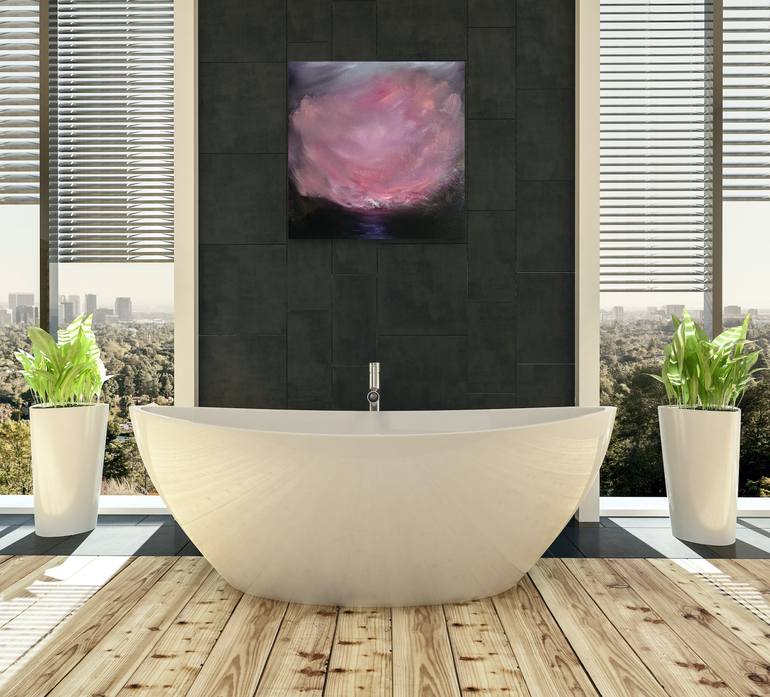 Original Abstract Expressionism Abstract Painting by Jennifer Baker