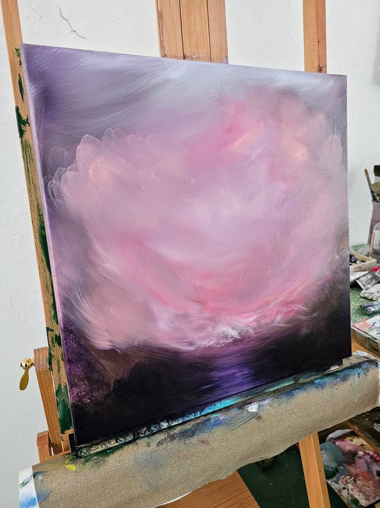 Original Abstract Expressionism Abstract Painting by Jennifer Baker