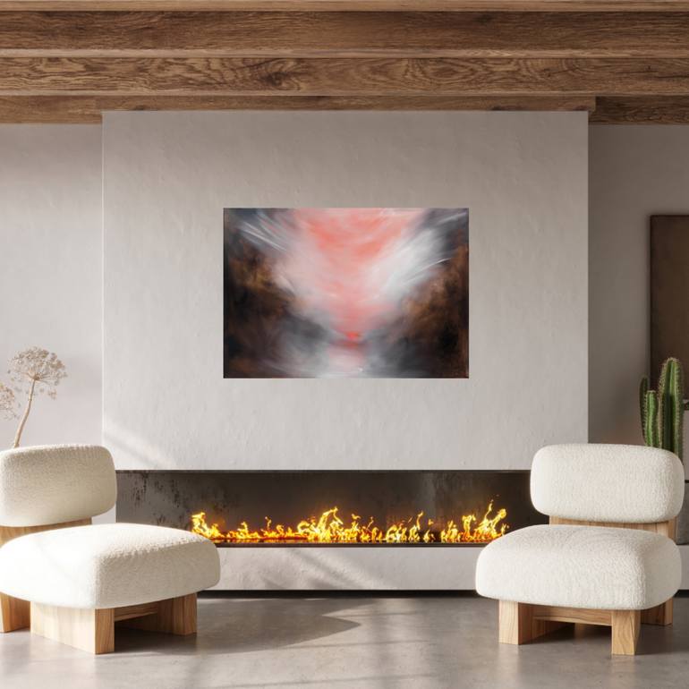 Original Abstract Expressionism Abstract Painting by Jennifer Baker