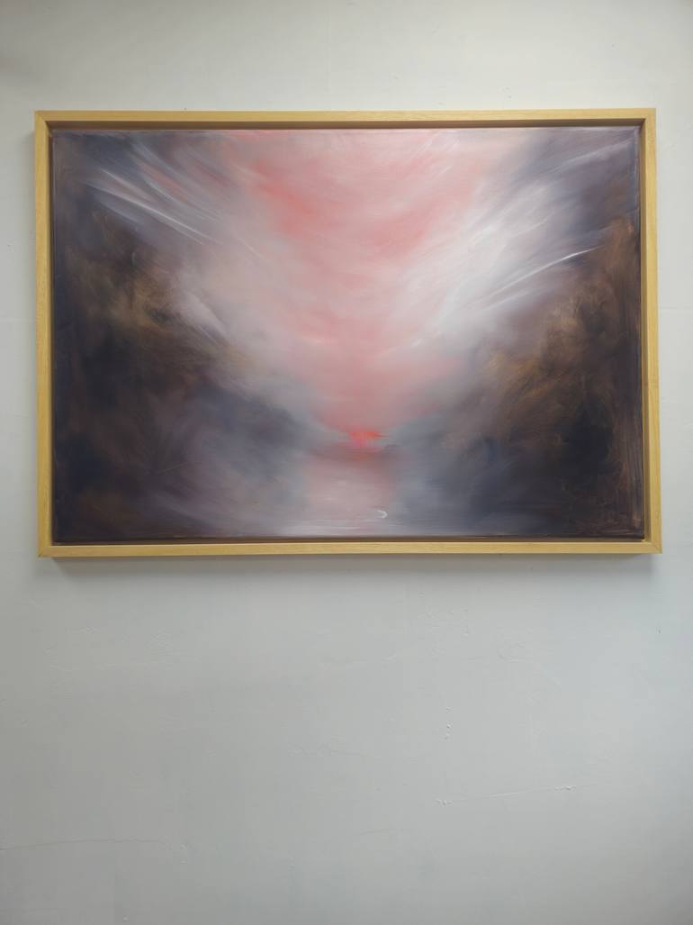 Original Abstract Expressionism Abstract Painting by Jennifer Baker