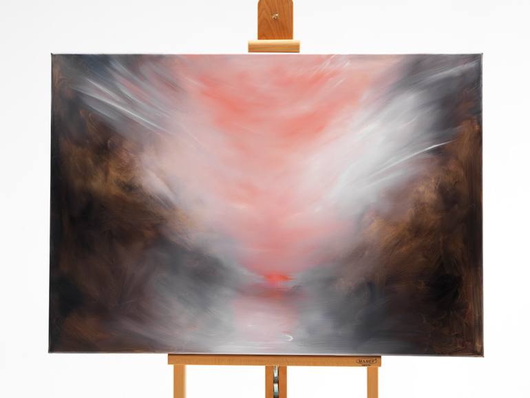 Original Abstract Expressionism Abstract Painting by Jennifer Baker