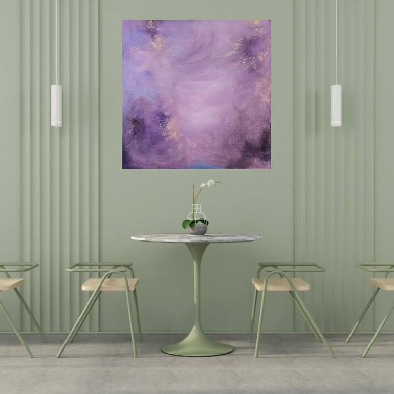 Original Abstract Expressionism Abstract Painting by Jennifer Baker