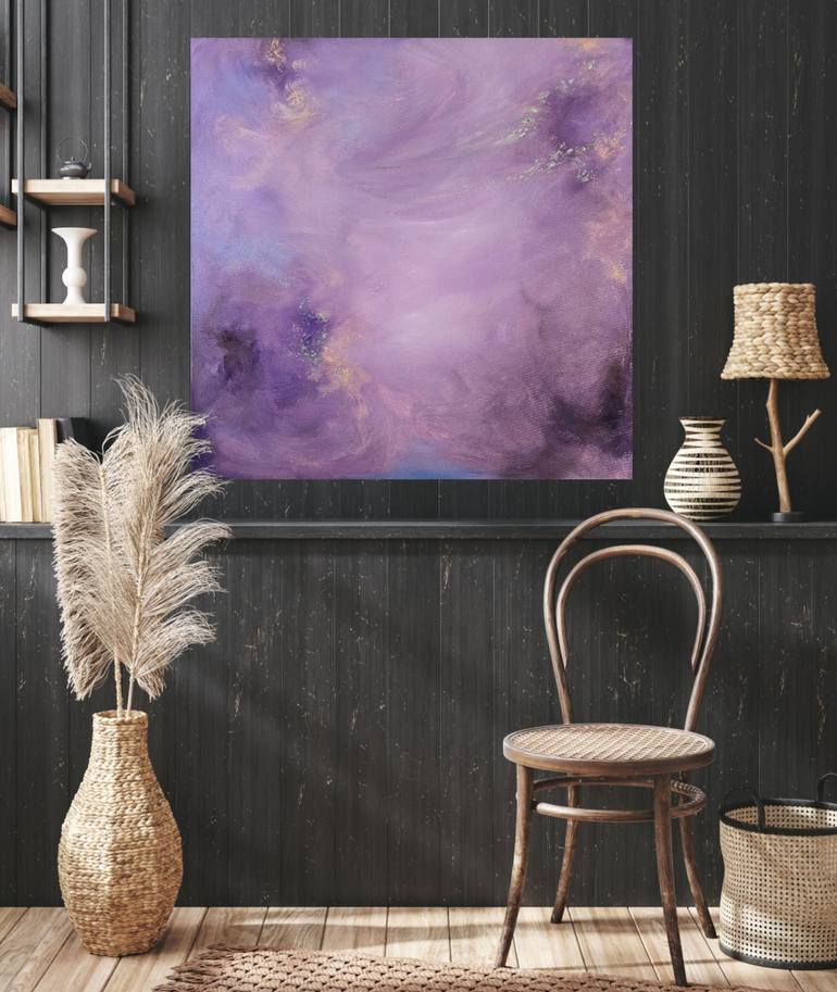 Original Abstract Expressionism Abstract Painting by Jennifer Baker