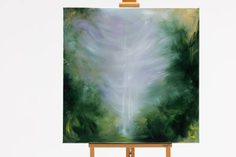 Original Abstract Expressionism Abstract Painting by Jennifer Baker