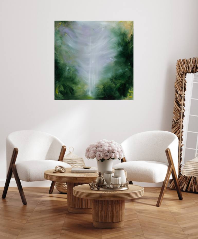 Original Abstract Expressionism Abstract Painting by Jennifer Baker