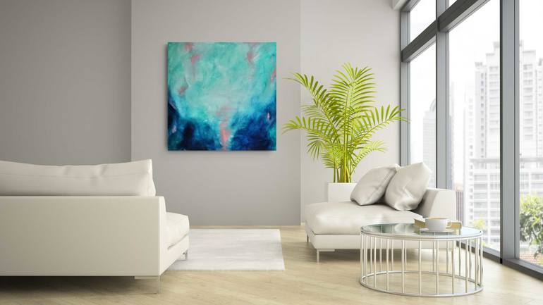 Original Abstract Expressionism Abstract Painting by Jennifer Baker