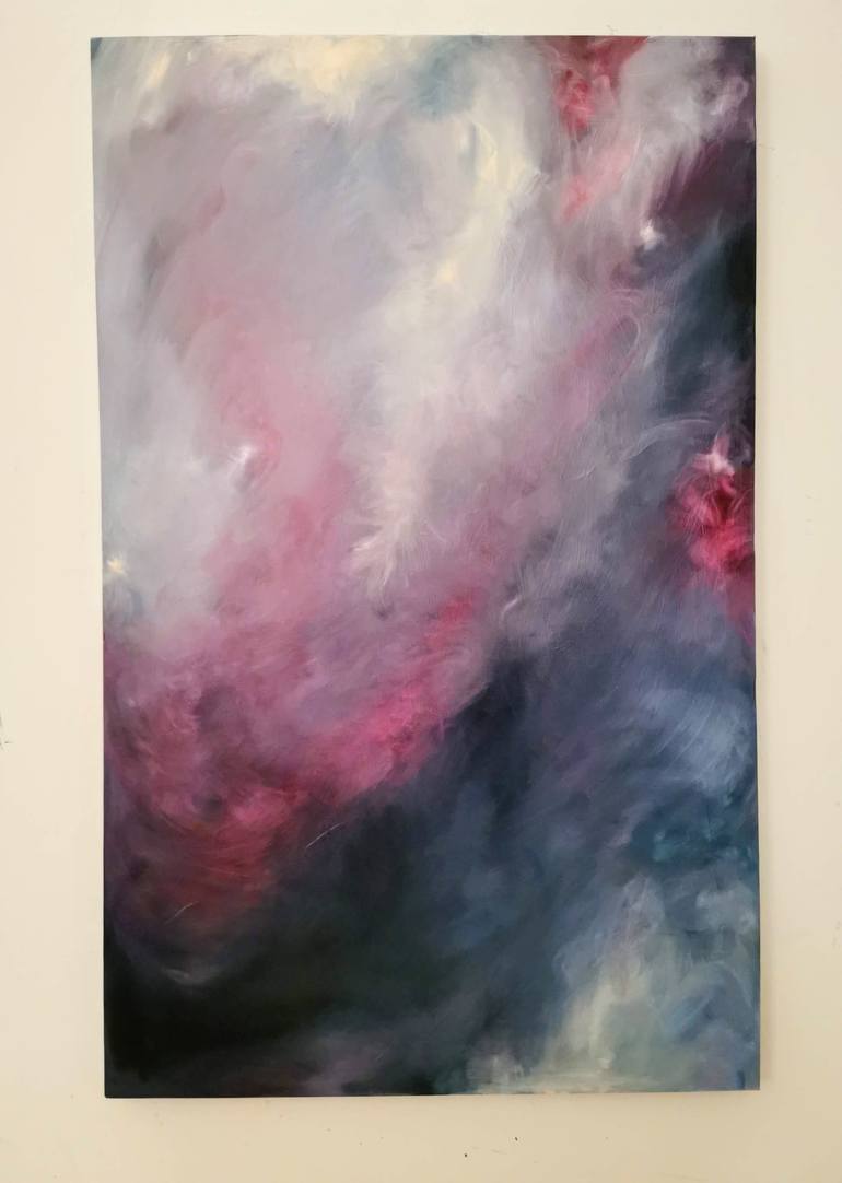 Original Abstract Expressionism Abstract Painting by Jennifer Baker