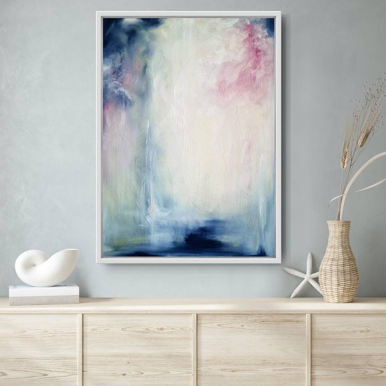 Original Abstract Expressionism Abstract Painting by Jennifer Baker