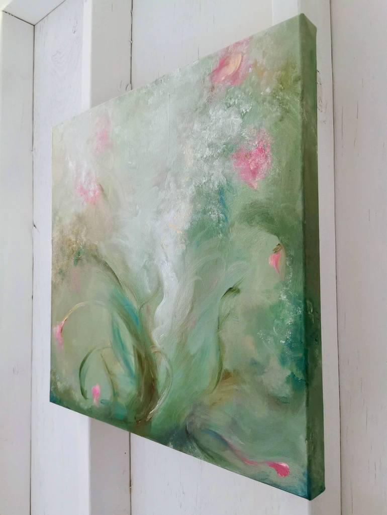 Original Abstract Expressionism Abstract Painting by Jennifer Baker