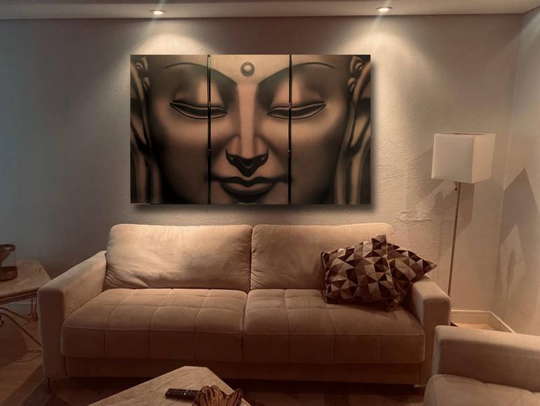 Original Pop Art Religion Painting by Bruno Zrncevich - Daros